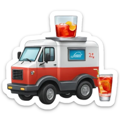 Negroni on a zamboni sticker