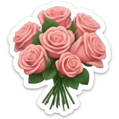 bouquet of roses sticker