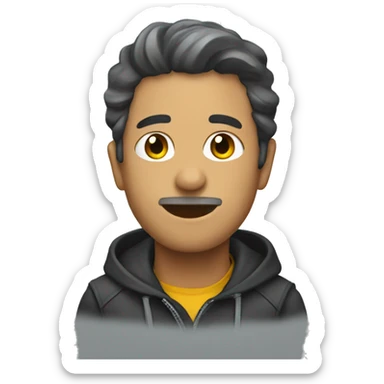 persona caminando sticker