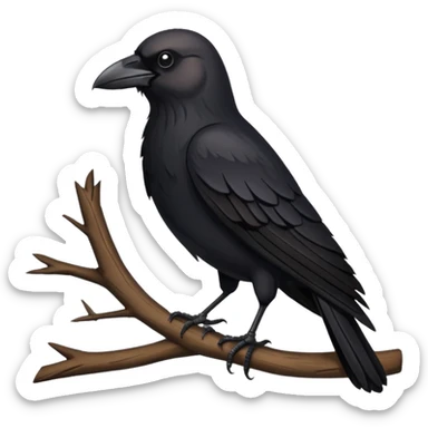 a full Crow sticker