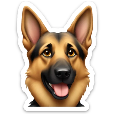 German Shepherd  sticker