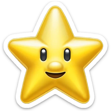 ESTRELLA DE SUPER MARIO sticker