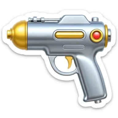 ray gun sticker
