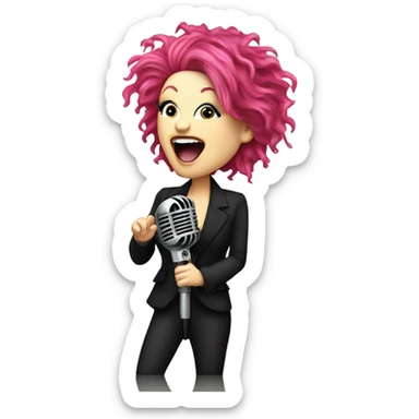 Cyndi Lauper time after time sticker