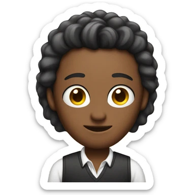 Idol and manager sticker