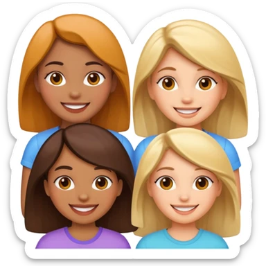 Disney 4 chicas sticker