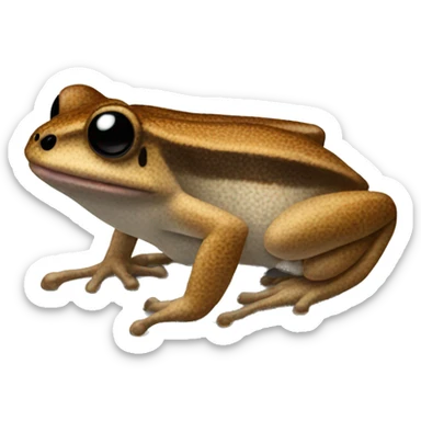 mottled Coqui sticker