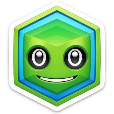geometry dash sticker