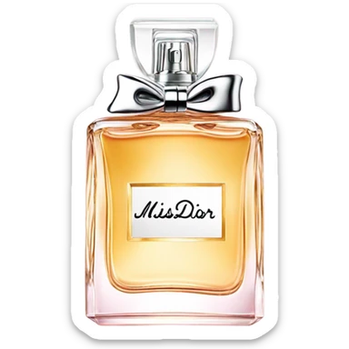miss Dior perfume  sticker