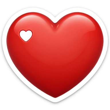 Heart colors sticker