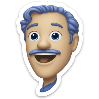 Rhapsody in Blue  sticker