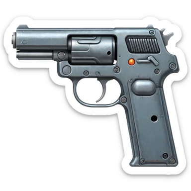 Terminator pistol sticker