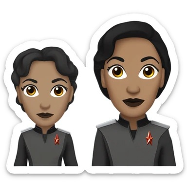 klingon B'Elanna Torres sticker