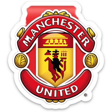 Mancgester united emoji sticker
