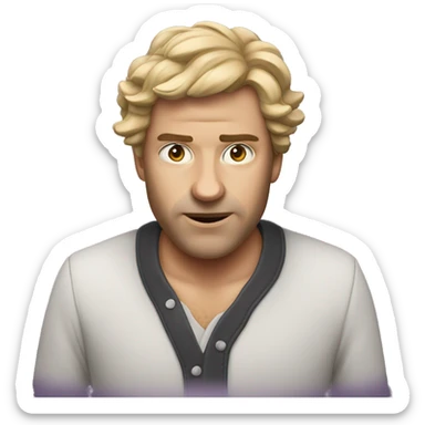 Eine dunkle Brombeere sticker