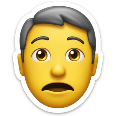 Begging emoji sticker