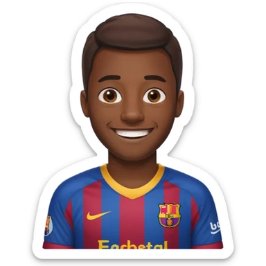 Emoje de barcelona sticker