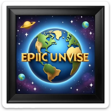 Universal Studios epic universe ￼ sticker