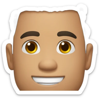 Cristiano Ronaldo big eys sticker