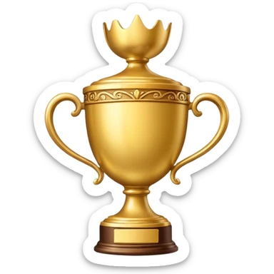 Winner's cup sticker