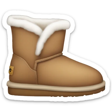 Cute Christmas uggs sticker