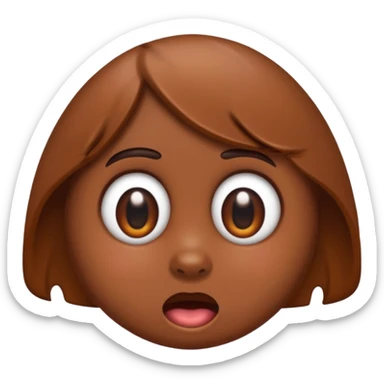 shit 💩 with lovely eyes 😍 sticker