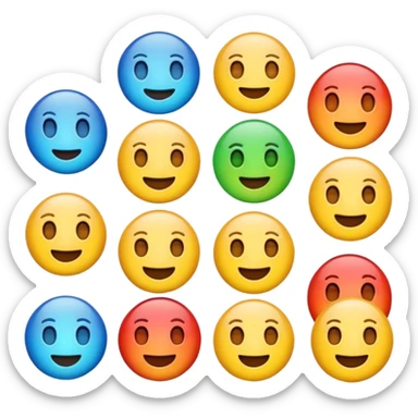 Emoji ios 18.1 sticker