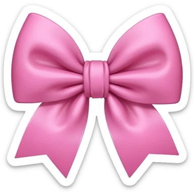 pink cute aesthetic bow no background sticker