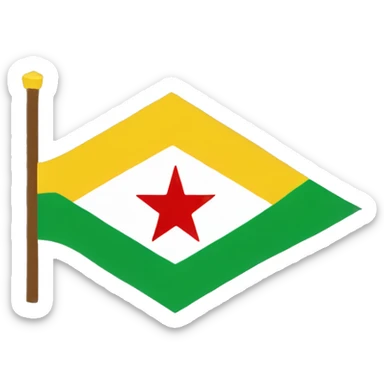Amazigh flag sticker
