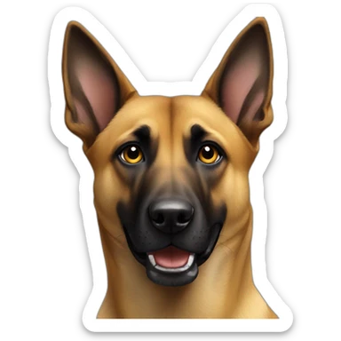 Malinoi chien sticker