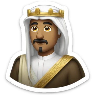 king saudi arabia sticker