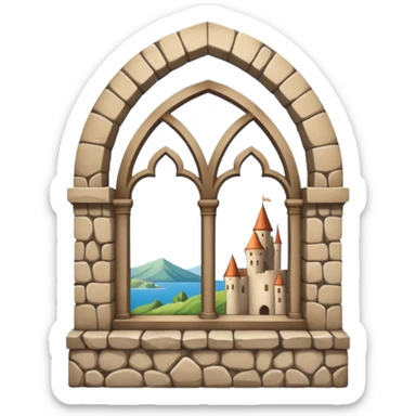 castle window sticker