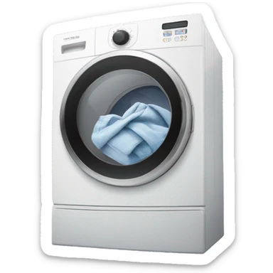 laundry dryer sticker