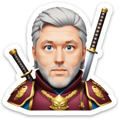 Samurai Leader sticker