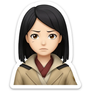 Mikasa acreman sticker