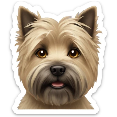 Cairn terrier sticker