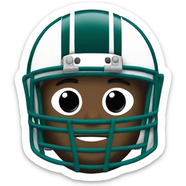 The Philadelphia eagles football team sticker