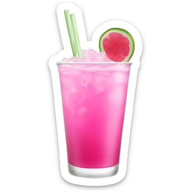 Pink Drink sticker