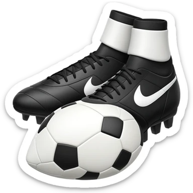 Botín de futbol  sticker
