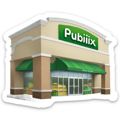 Publix store  sticker