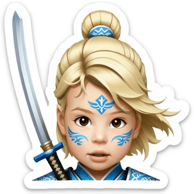 Samurai of Honor sticker