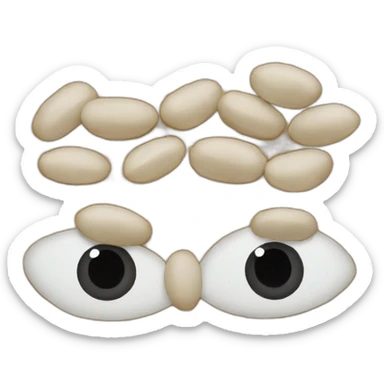 THREE LENTILS sticker