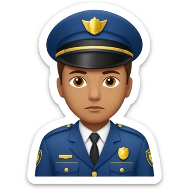 Security guard sticker
