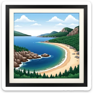 acadia national park sticker