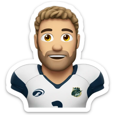 Rugbyman sticker