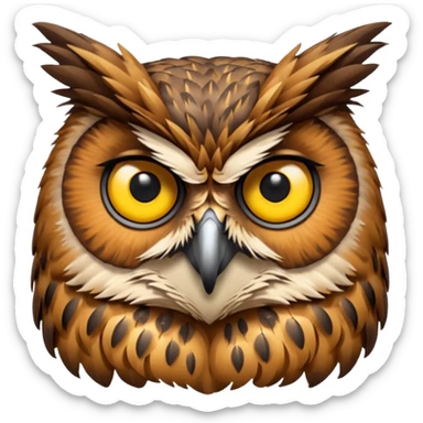 Eagle Owl sticker