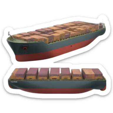 ship ss cargo compa sticker