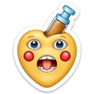 Thyroid gland sticker