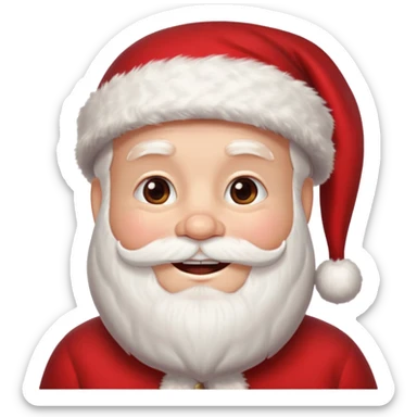 santa baby sticker