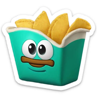 taco bell baja blast sticker